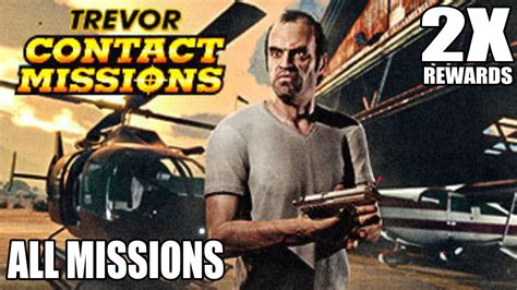 Trevor contact missions gta online - 1) Drive to the "Mission" in Freemode. Missions appear in Freemode on the Map of GTA 5. You can drive to these Mission spots on the map in Freemode. Here you can begin …